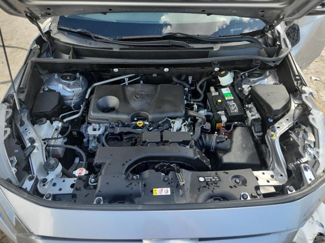 JTMW1RFV8KD010592 - 2019 TOYOTA RAV4 XLE GRAY photo 12