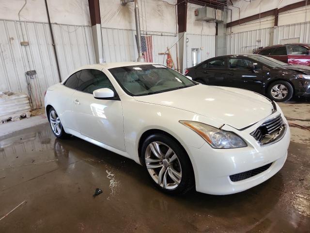 JNKCV66E69M722758 - 2009 INFINITI G37 BASE თეთრი ფოტო 4
