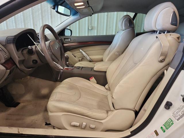 JNKCV66E69M722758 - 2009 INFINITI G37 BASE თეთრი ფოტო 7
