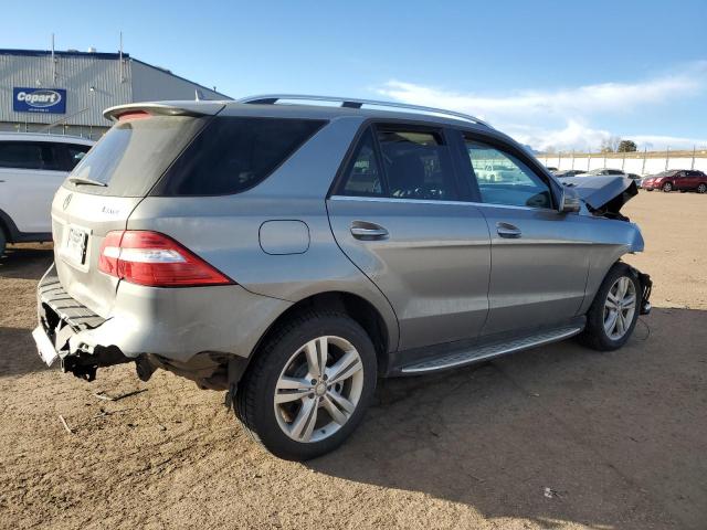 4JGDA5HB8FA520236 - 2015 MERCEDES-BENZ ML 350 4MATIC GRAY photo 3