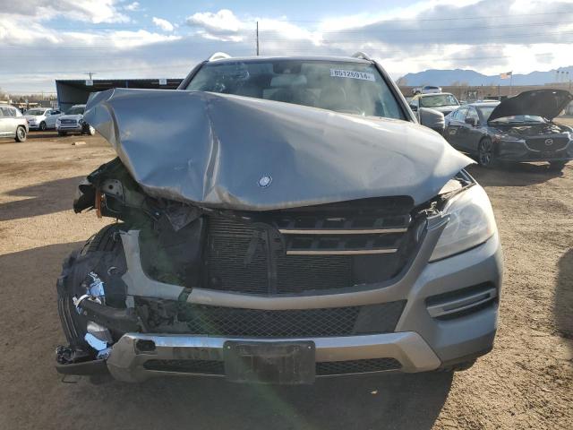 4JGDA5HB8FA520236 - 2015 MERCEDES-BENZ ML 350 4MATIC GRAY photo 5