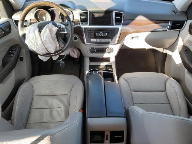 4JGDA5HB8FA520236 - 2015 MERCEDES-BENZ ML 350 4MATIC GRAY photo 8