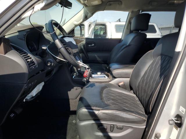 JN8AY2DB0N9811972 - 2022 NISSAN ARMADA PLATINUM ვერცხლისფერი ფოტო 7