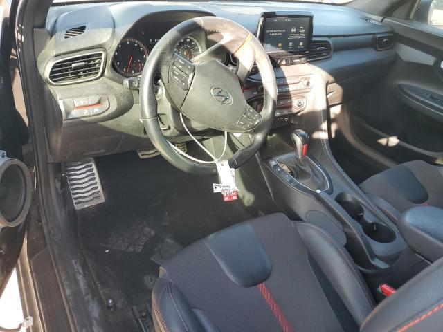 KMHTH6AB3LU021927 - 2020 HYUNDAI VELOSTER TURBO BLACK photo 8