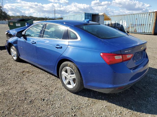 1G1ZD5ST9PF168302 - 2023 CHEVROLET MALIBU LT BLUE photo 2