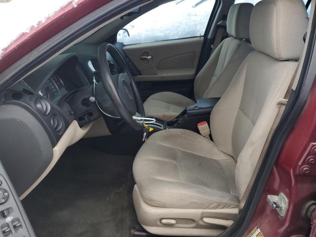2G2WP522151274356 - 2005 PONTIAC GRAND PRIX 勃艮第红 照片 7
