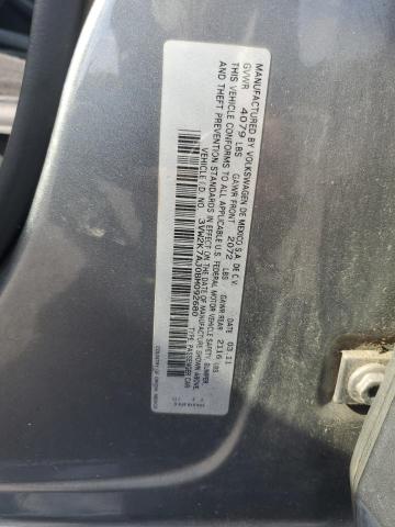 3VW2K7AJ0BM092680 - 2011 VOLKSWAGEN JETTA BASE Grafit foto 12