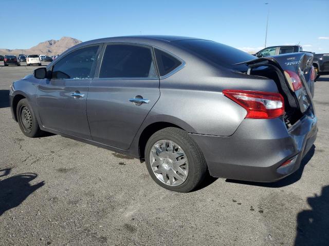 3N1AB7APXJY302523 - 2018 NISSAN SENTRA S 灰色 照片 2