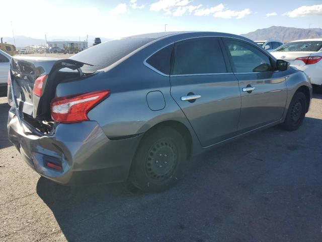 3N1AB7APXJY302523 - 2018 NISSAN SENTRA S 灰色 照片 3