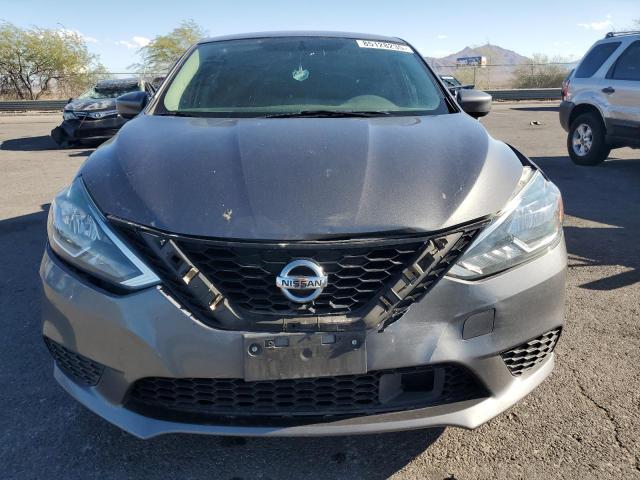 3N1AB7APXJY302523 - 2018 NISSAN SENTRA S 灰色 照片 5