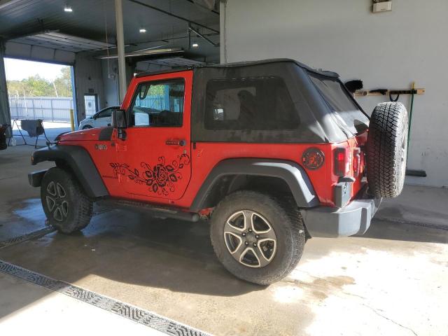 1C4AJWAG7HL603067 - 2017 JEEP WRANGLER SPORT წითელი ფოტო 2
