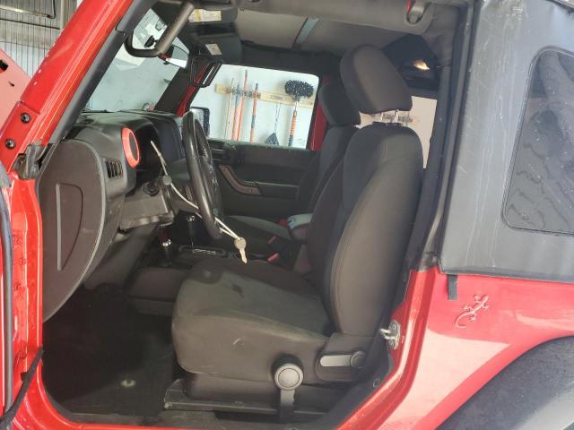 1C4AJWAG7HL603067 - 2017 JEEP WRANGLER SPORT წითელი ფოტო 7