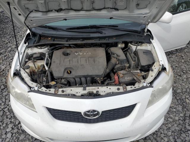 2T1BU4EE6AC526603 - 2010 TOYOTA COROLLA BASE WHITE photo 11