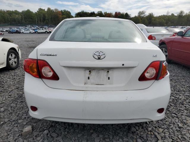 2T1BU4EE6AC526603 - 2010 TOYOTA COROLLA BASE WHITE photo 6