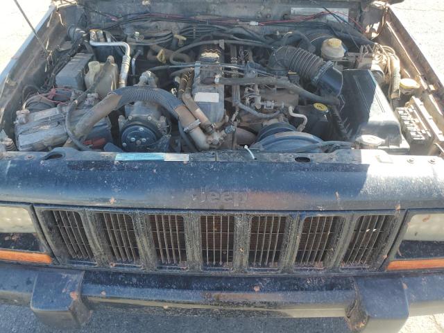 1J4FF48S6YL166145 - 2000 JEEP CHEROKEE SPORT BLACK photo 11