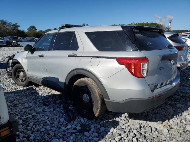 1FM5K8AC7MNA08673 - 2021 FORD EXPLORER POLICE INTERCEPTOR فضي صورة 2
