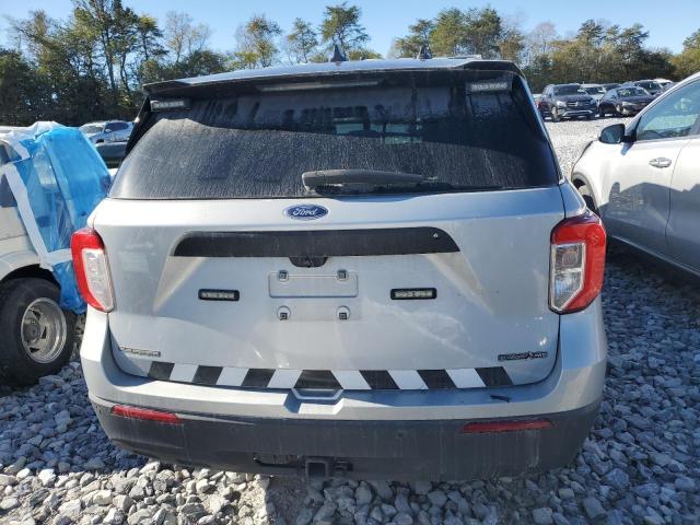 1FM5K8AC7MNA08673 - 2021 FORD EXPLORER POLICE INTERCEPTOR فضي صورة 6