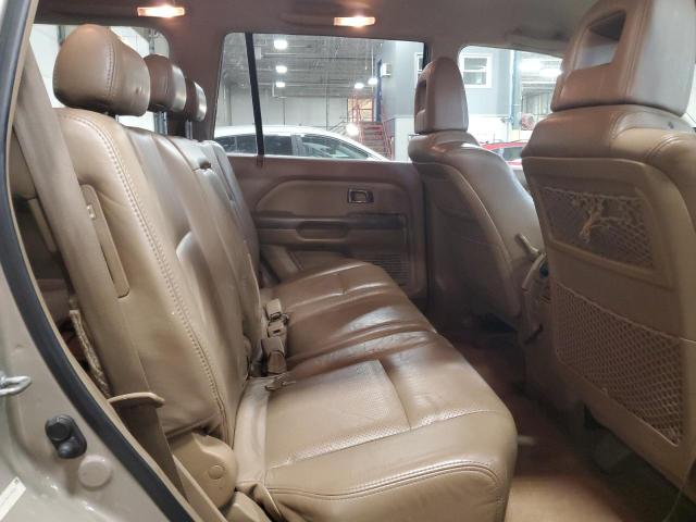 2HKYF18573H534207 - 2003 HONDA PILOT EXL BEIGE photo 11