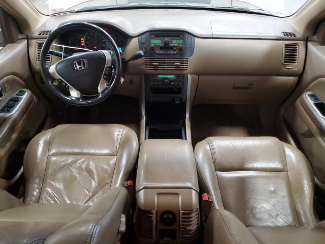 2HKYF18573H534207 - 2003 HONDA PILOT EXL BEIGE photo 8