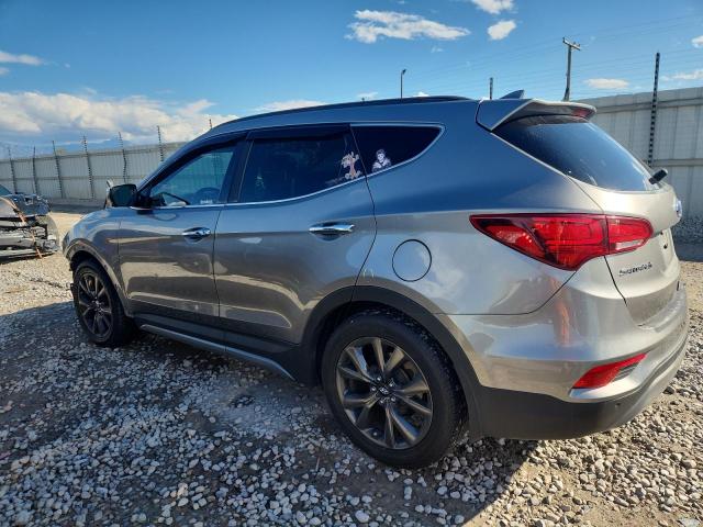 5XYZWDLA6HG409627 - 2017 HYUNDAI SANTA FE SPORT GRAY photo 2