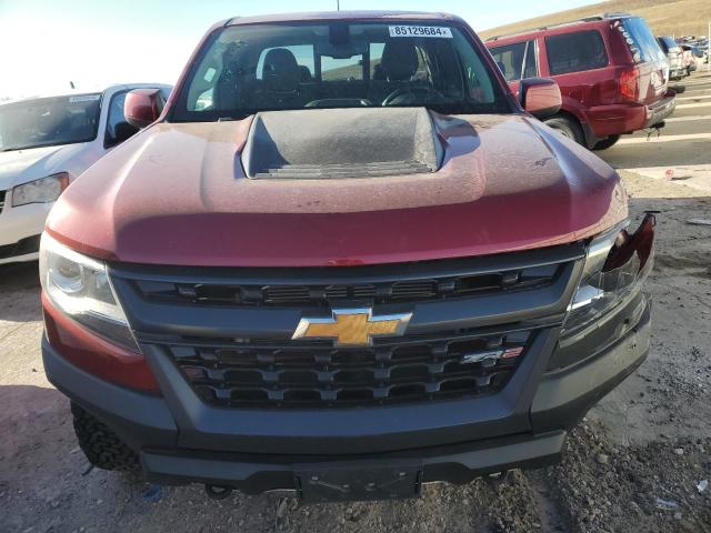 1GCRTEEN0J1182648 - 2018 CHEVROLET COLORADO ZR2 RED photo 5
