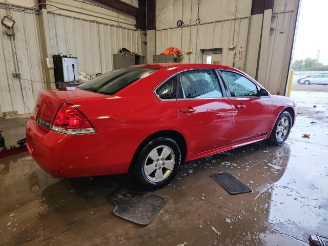 2G1WB5EK3A1154342 - 2010 CHEVROLET IMPALA LT RED photo 3