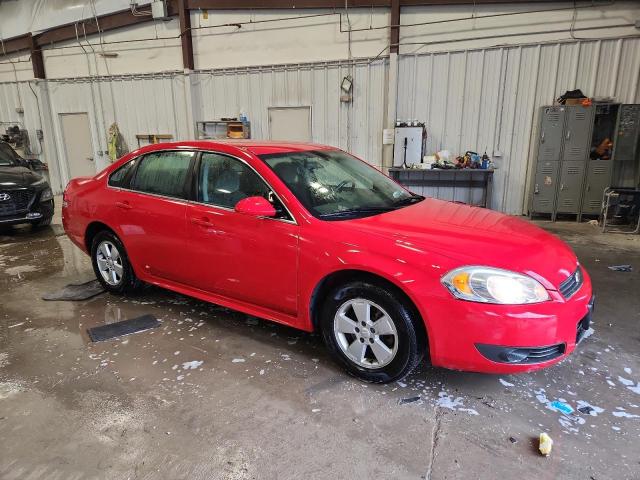 2G1WB5EK3A1154342 - 2010 CHEVROLET IMPALA LT RED photo 4