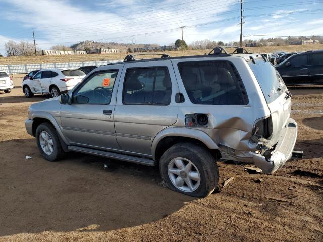 JN8AR07S4YW439541 - 2000 NISSAN PATHFINDER LE ვერცხლისფერი ფოტო 2