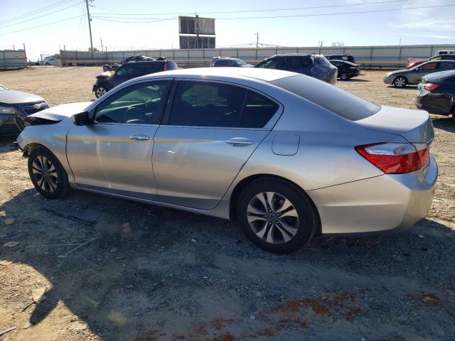 1HGCR2F33DA035990 - 2013 HONDA ACCORD LX SILVER photo 2