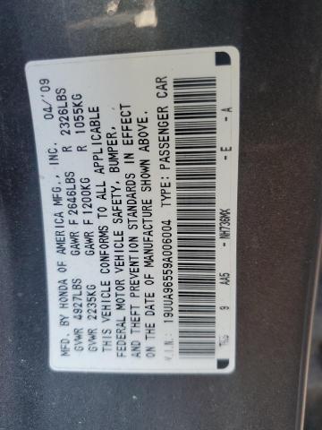 19UUA96559A006004 - 2009 ACURA TL შავი ფოტო 12