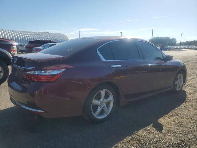 1HGCR2F50HA189127 - 2017 HOND ACCORD SPORT მუქწითელი ფოტო 3