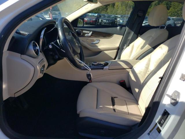 55SWF4KB9HU225074 - 2017 MERCEDES-BENZ C 300 4MATIC WHITE photo 7