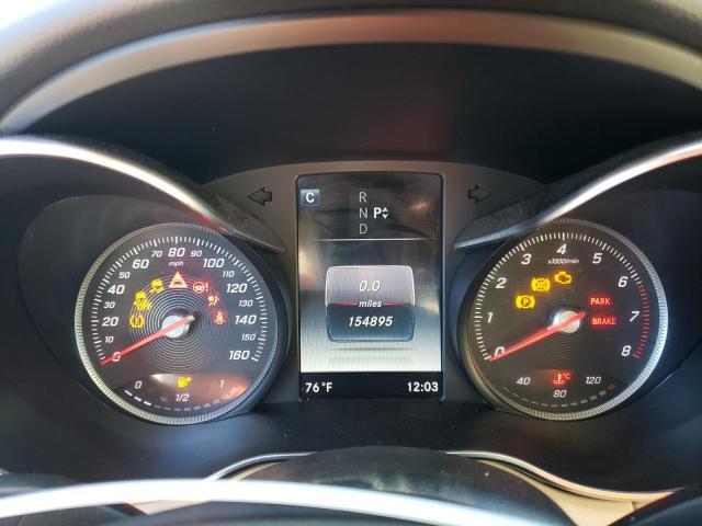 55SWF4KB9HU225074 - 2017 MERCEDES-BENZ C 300 4MATIC WHITE photo 9