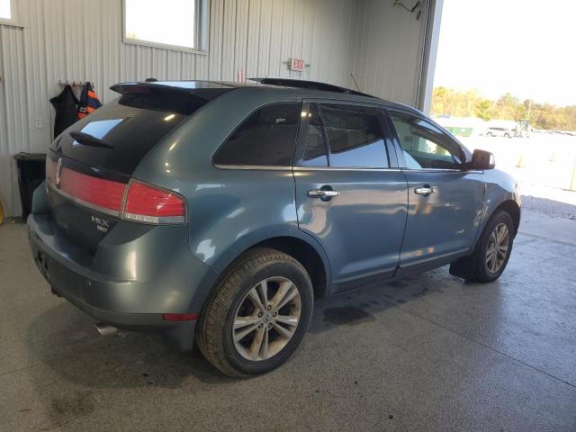 2LMDJ8JCXABJ13136 - 2010 LINCOLN MKX BLUE photo 3