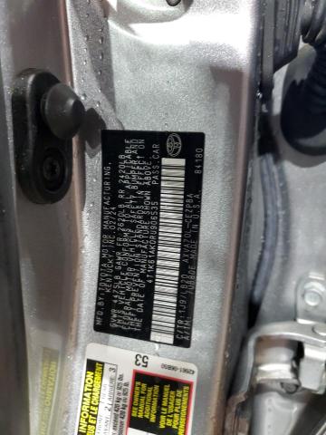 4T1K61AK0RU906535 - 2024 TOYOTA CAMRY XSE SILVER photo 13