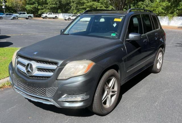 WDCGG8JBXFG383352 - 2015 MERCEDES-BENZ GLK 350 4MATIC BLACK photo 2