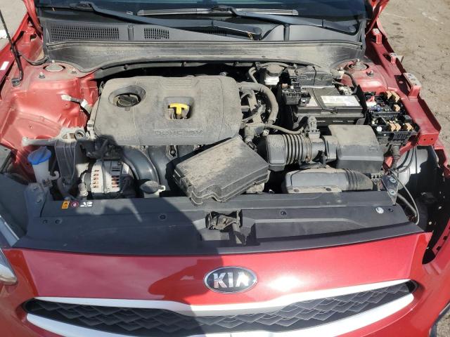 3KPF24AD2KE138128 - 2019 KIA FORTE FE RED photo 11