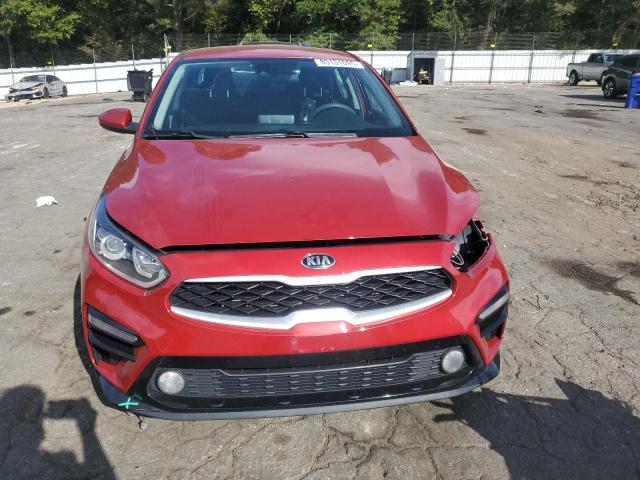 3KPF24AD2KE138128 - 2019 KIA FORTE FE RED photo 5