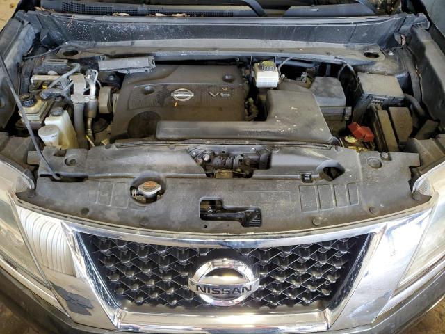 5N1AR2MMXFC615449 - 2015 NISSAN PATHFINDER S GREEN photo 12