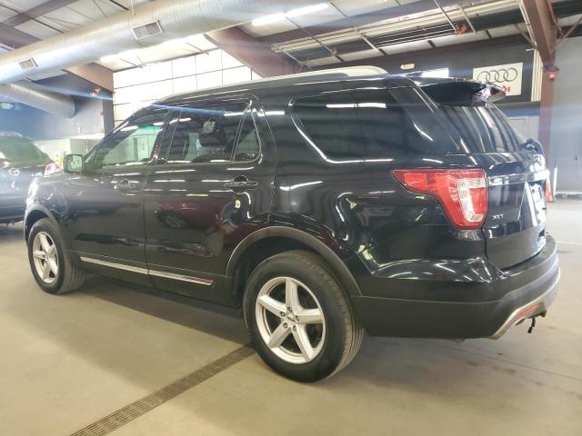1FM5K8D86GGC91325 - 2016 FORD EXPLORER XLT BLACK photo 2