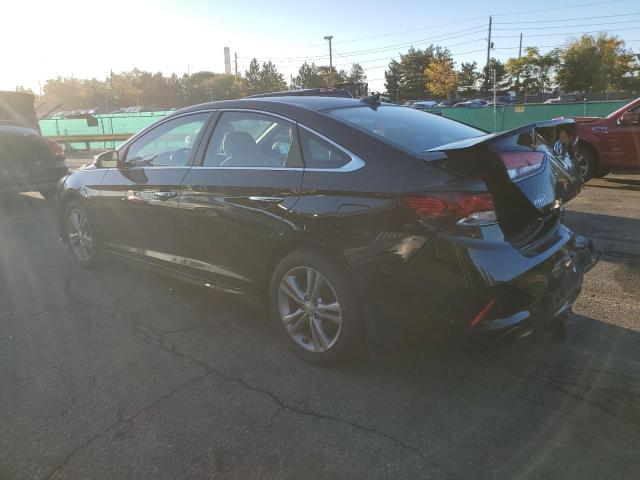 5NPE34AF6JH647028 - 2018 HYUNDAI SONATA SPORT Черный фото 2