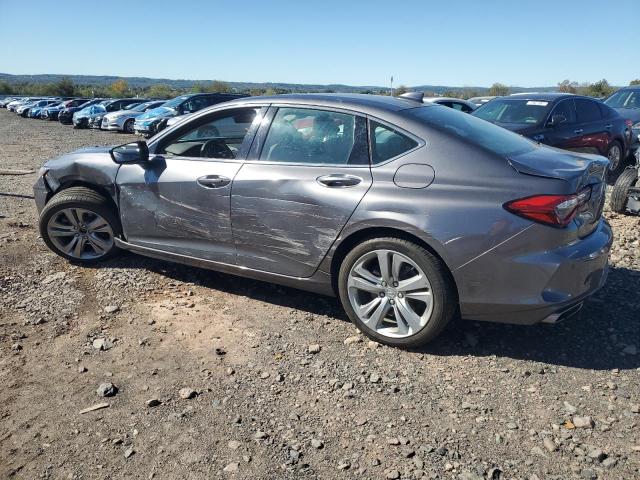 19UUB6F43MA007275 - 2021 ACURA TLX TECHNOLOGY GRAY photo 2