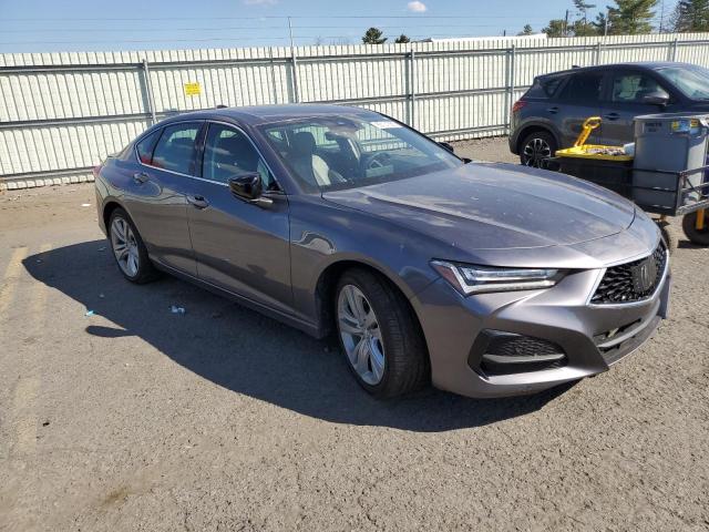 19UUB6F43MA007275 - 2021 ACURA TLX TECHNOLOGY GRAY photo 4