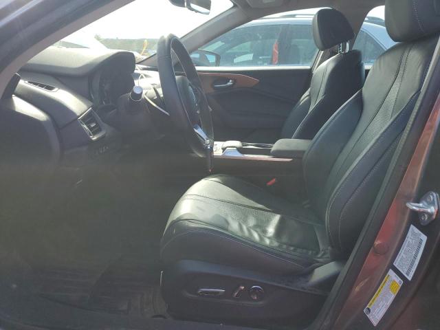 19UUB6F43MA007275 - 2021 ACURA TLX TECHNOLOGY GRAY photo 7