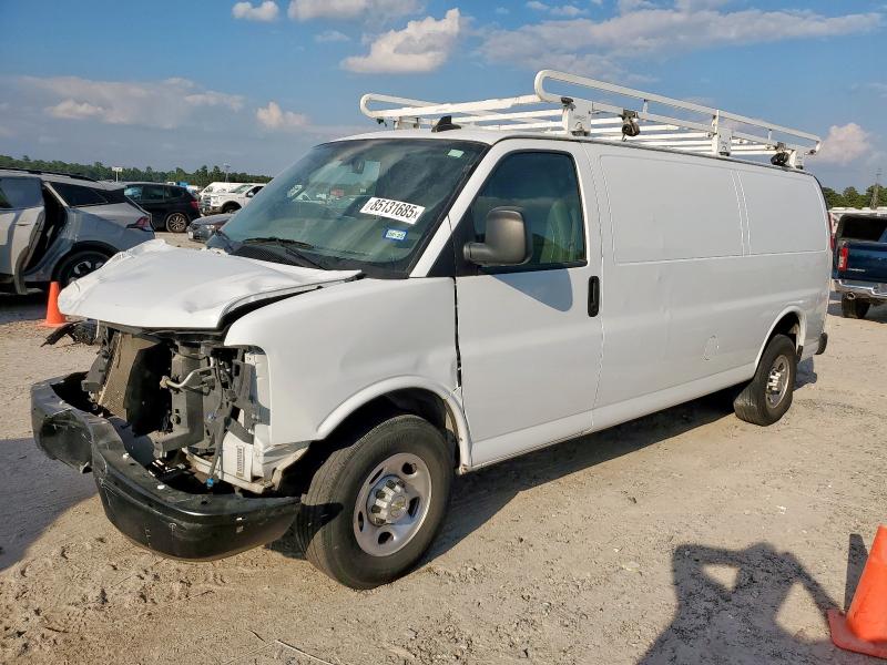 1GCWGBFPXP1220787 - 2023 CHEVROLET EXPRESS G2 WHITE photo 1