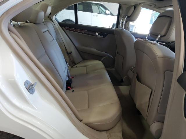 WDDGF8BBXBR179162 - 2011 MERCEDES-BENZ C 300 4MATIC WHITE photo 10