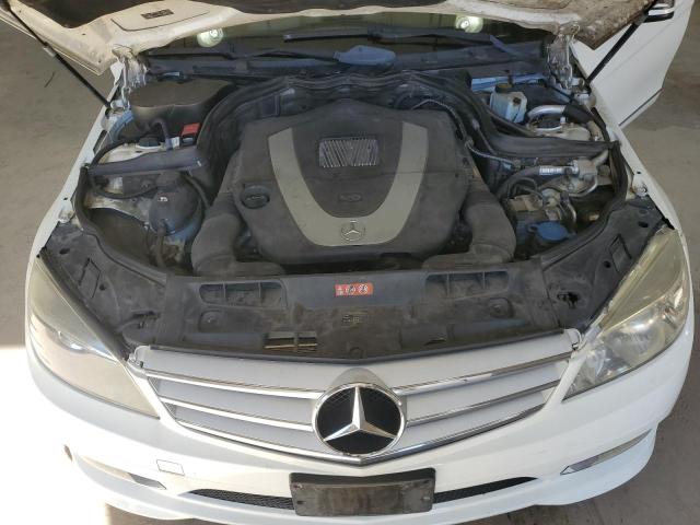WDDGF8BBXBR179162 - 2011 MERCEDES-BENZ C 300 4MATIC WHITE photo 11