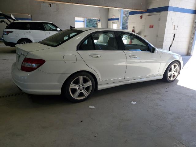 WDDGF8BBXBR179162 - 2011 MERCEDES-BENZ C 300 4MATIC WHITE photo 3