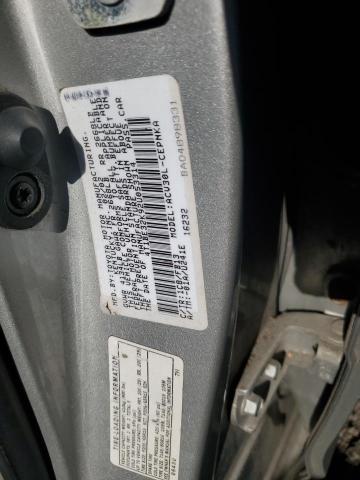 4T1BE32K92U053314 - 2002 TOYOTA CAMRY LE SILVER photo 12