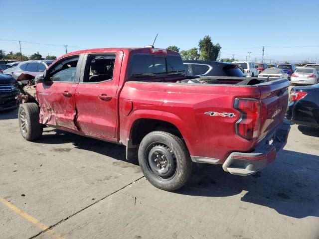 1GCGTCEC2R1205577 - 2024 CHEVROLET COLORADO LT RED photo 2